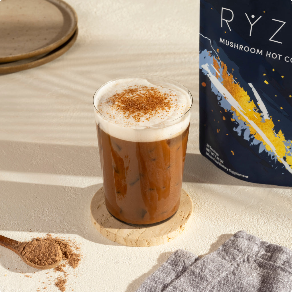 RYZE Nighttime Mushroom Cocoa Starter Bag - Travel Ready