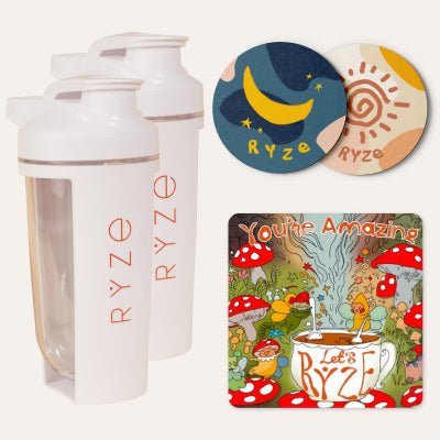 2 Shaker Bottles + FREE Gifts - Soft Pick