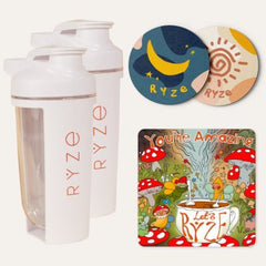 2 Shaker Bottles + FREE Gifts - Soft Pick