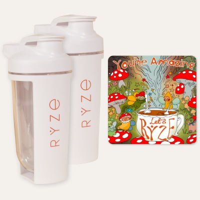 2 Shaker Bottles + FREE Gifts - Soft Pick