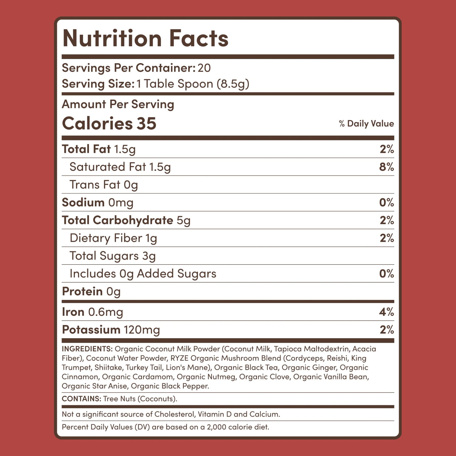 Chai (20 Servings) - Clean Setup