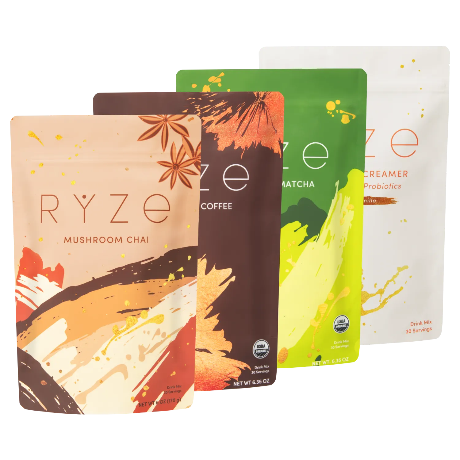 Ultimate Pick-Me-Up Bundle: Chai + Coffee + Matcha - Daily Set