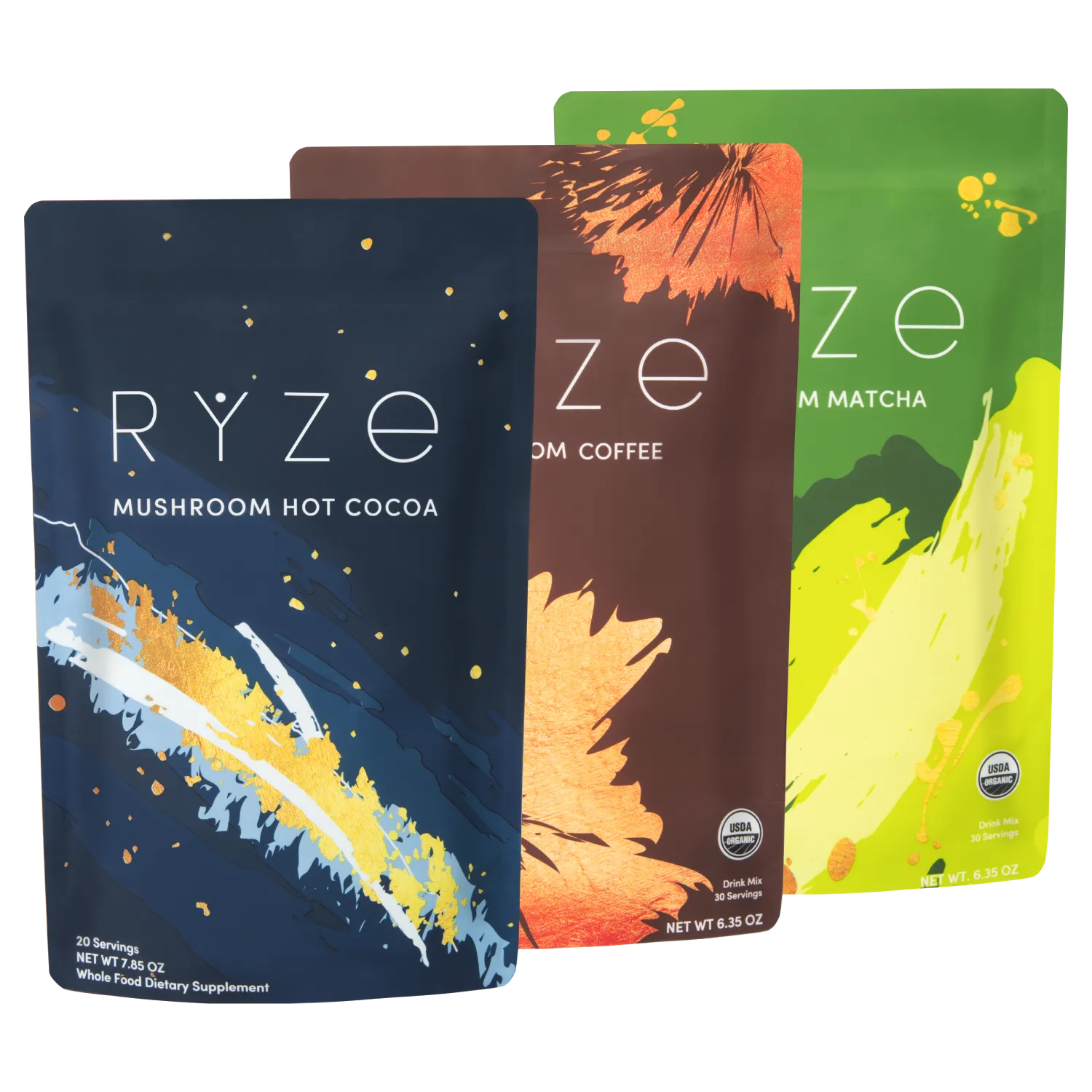 Ultimate Day + Night Bundle: Coffee + Matcha + Cocoa - Clean Bundle