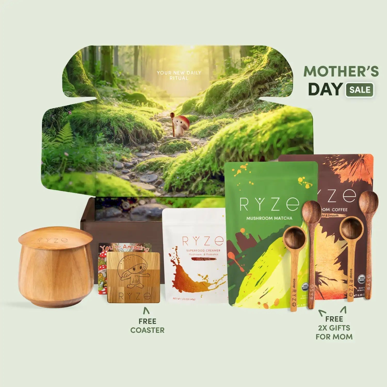 RYZE Ritual Set (Matcha + Coffee) - Daily Set