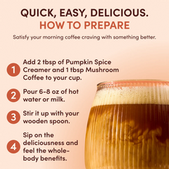 Pumpkin Spice Superfood Creamer Add-On (SPECIAL PRICING) - Easy Choice