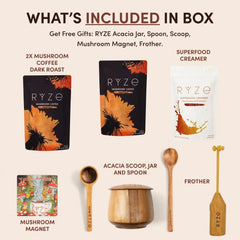 Mushroom Coffee House Blend Ritual Set - Weekend Pair