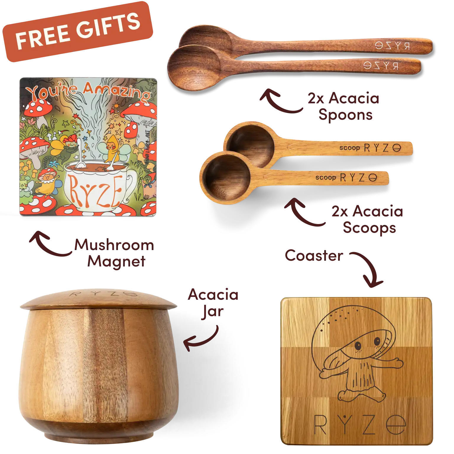 Cocoa Free Gift Bundle - Clean Bundle