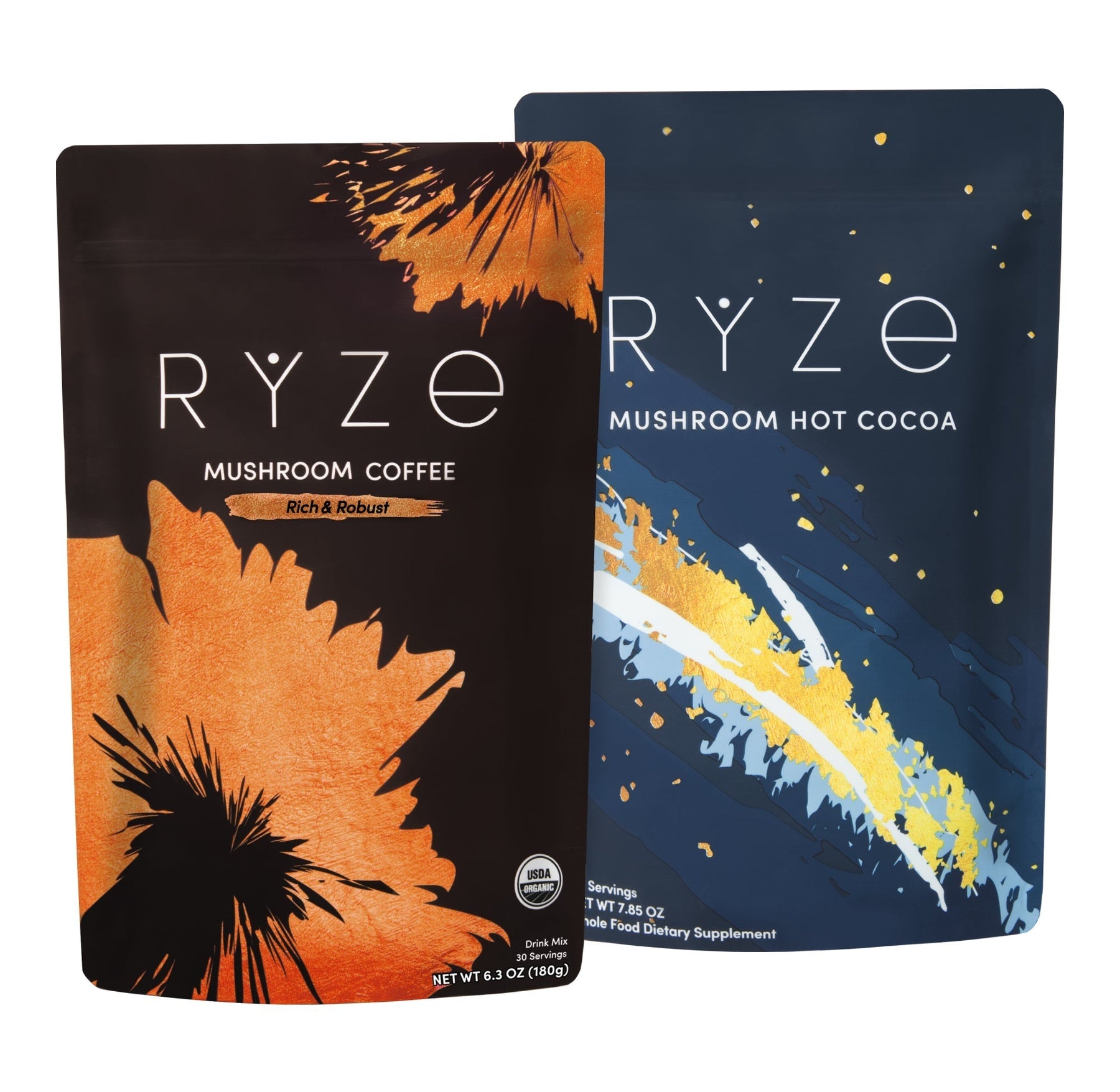 RYZE & Rest: Dark Roast + Cocoa - Daily Set