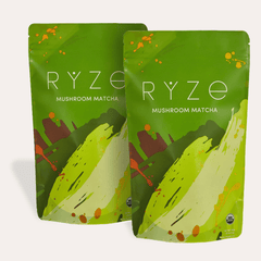 RYZE Organic Matcha Starter Kit (60 servings) - Weekend Pair