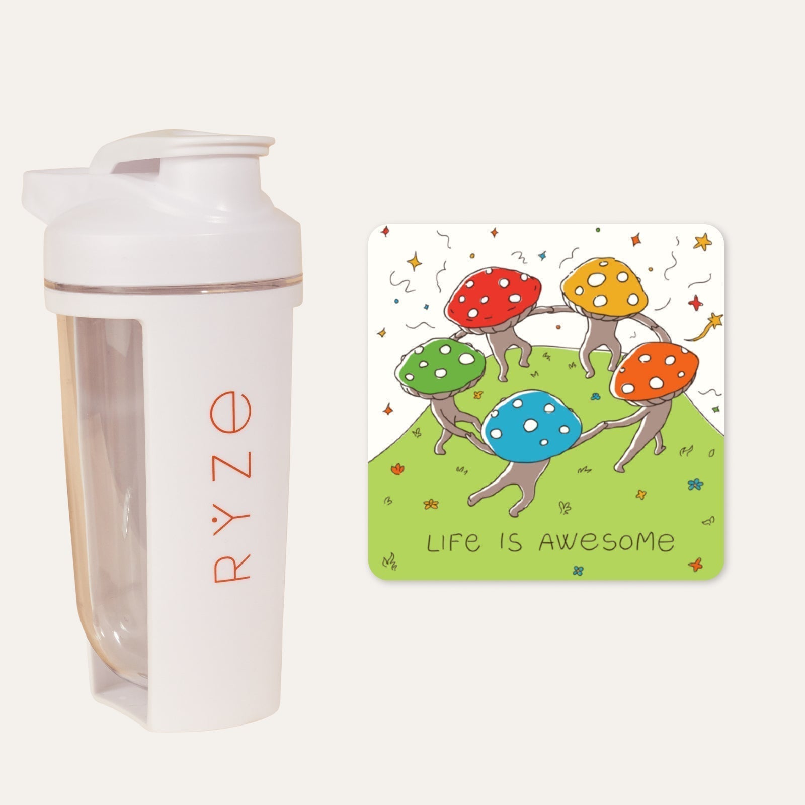 Shaker Bottle + FREE Gifts - Active Ready